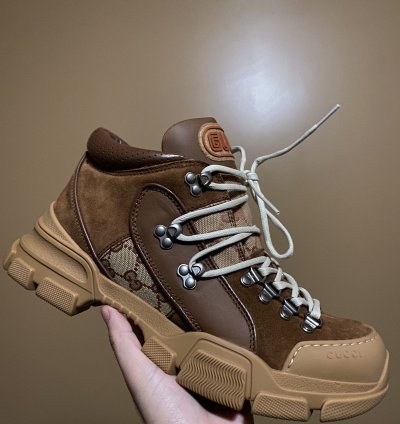 Gucci Flashtrek Sneakers Brick Red Gucci Shoes Sneakers