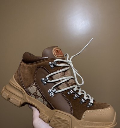 Gucci Flashtrek Sneakers Brick Red Gucci Shoes Sneakers