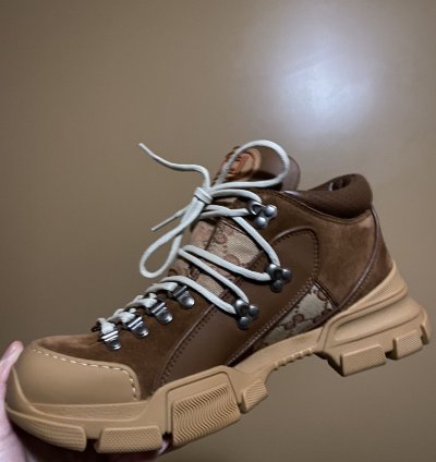 Gucci Flashtrek Sneakers Brick Red Gucci Shoes Sneakers