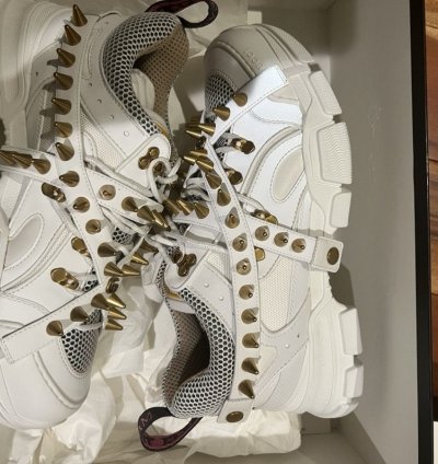 Gucci Flashtrek With Spikes
