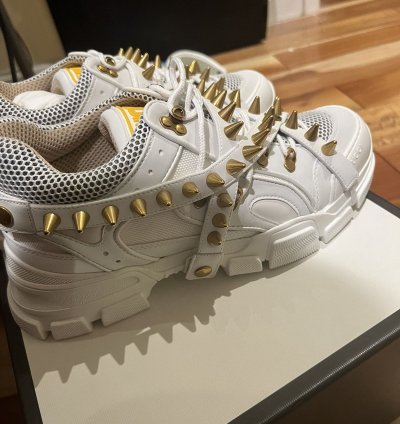 Gucci Flashtrek With Spikes