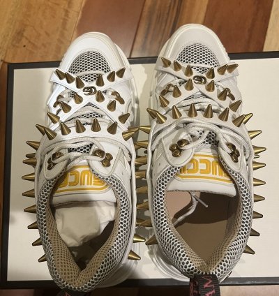 Gucci Flashtrek With Spikes
