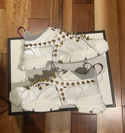 Gucci Flashtrek With Spikes