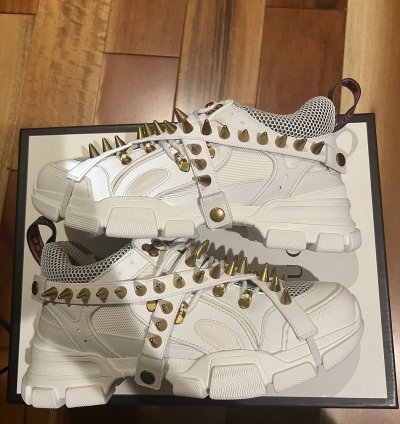 Gucci Flashtrek With Spikes