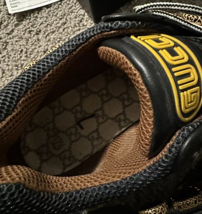 Gucci Flashtreks SEGA Green Removable crystals