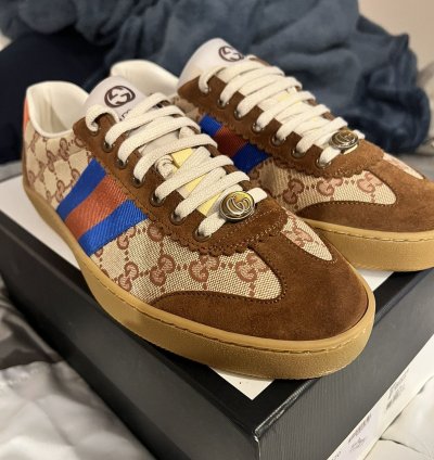 Gucci G74 Brick Red Beige