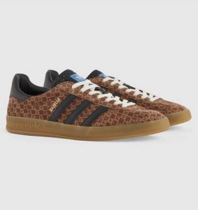 Gucci Gazelle GG Monogram Brown - Size 10 5 US