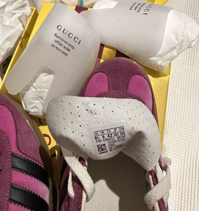 Gucci Gazelle Men size Gucci 8 Pink