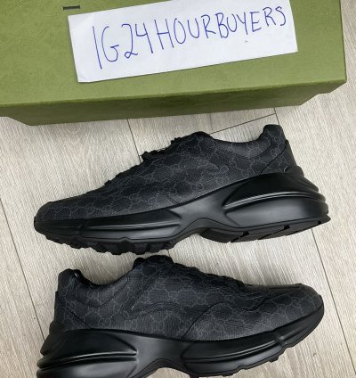 Gucci GG black Rython sneaker Brand new
