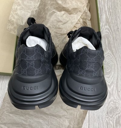 Gucci GG black Rython sneaker Brand new