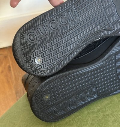 Gucci GG Leather Embossed Sneaker