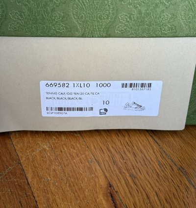 Gucci GG Leather Embossed Sneaker