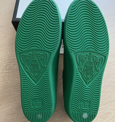 Gucci GG Tennis 20 Green low top Trainer Sneakers