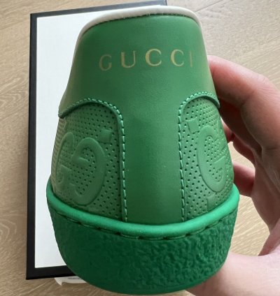 Gucci GG Tennis 20 Green low top Trainer Sneakers