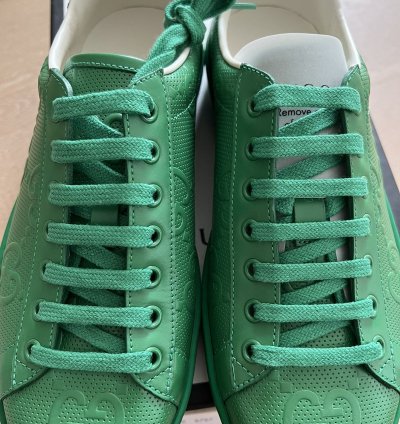 Gucci GG Tennis 20 Green low top Trainer Sneakers