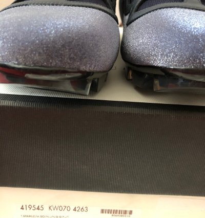 Gucci Glitter Web Sneakers