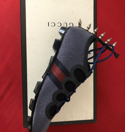 Gucci Glitter Web Sneakers