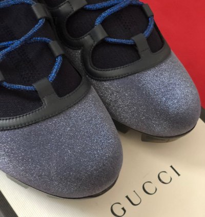 Gucci Glitter Web Sneakers