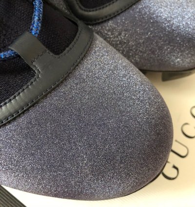 Gucci Glitter Web Sneakers