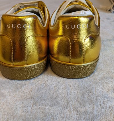 Gucci gold aces