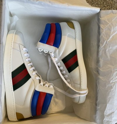 Gucci hi top shoes