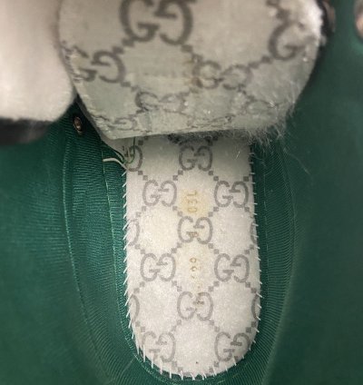 Gucci high top tennis shoe