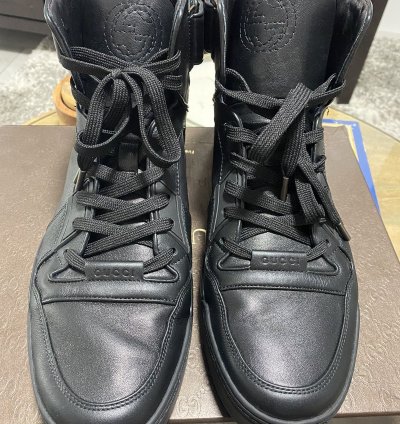 GUCCI HIGHTOP STRAP SNEAKER Gregory