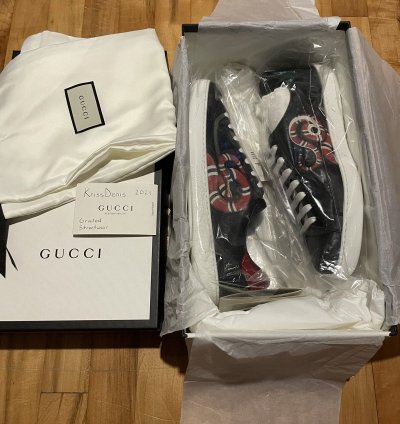 Gucci Kingsnake Ace Sneakers