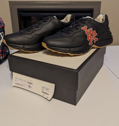 Gucci Los Angeles Dodgers rhyton sneakers
