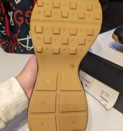 Gucci Los Angeles Dodgers rhyton sneakers