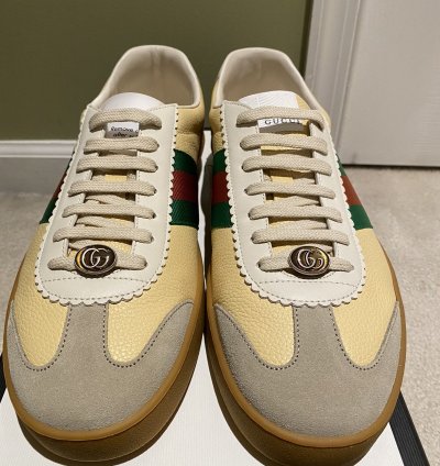 Gucci Low Suede Sneaker