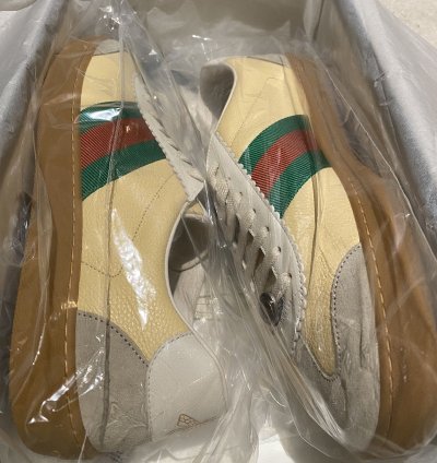Gucci Low Suede Sneaker