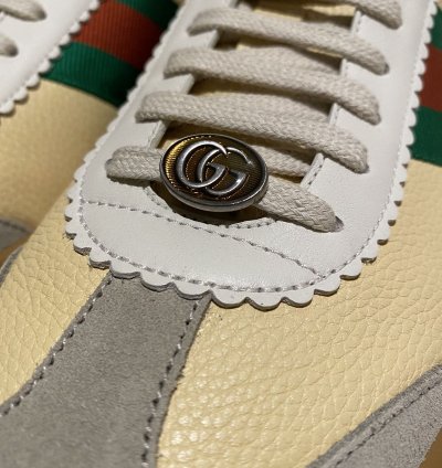 Gucci Low Suede Sneaker