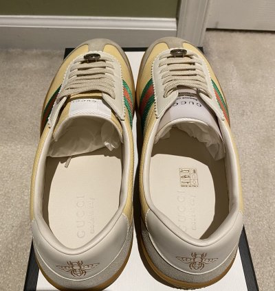 Gucci Low Suede Sneaker