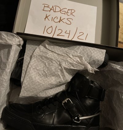 Gucci Magnum High Top Black