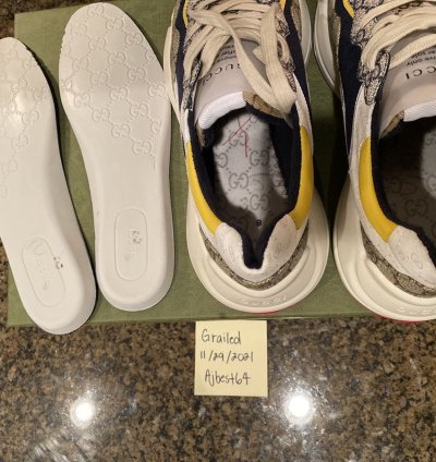 Gucci Men GG Rhyton sneaker