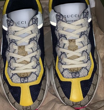 Gucci Men GG Rhyton sneaker