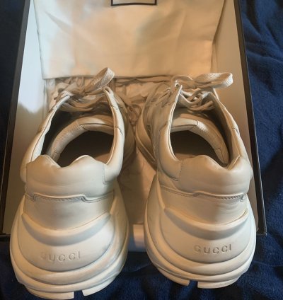 Gucci Men Rhyton Sneaker With Mouth Print