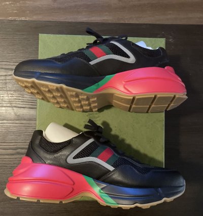 Gucci Men Rhyton Sneakers Size 12