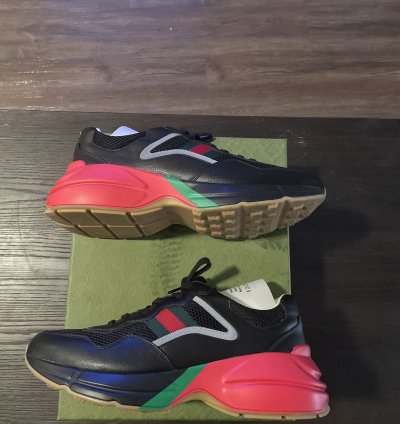 Gucci Men Rhyton Sneakers Size 12