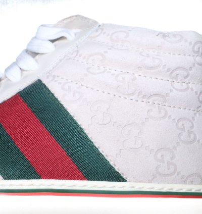 GUCCI Men TOM FORD ERA leather hi-top shoes sz 8 5