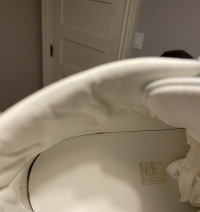 Gucci Miro Soft White Leather Hi-Top Sneakers