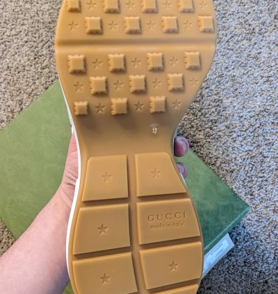 Gucci multicolor rhyton sneakers