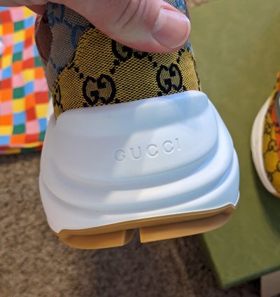 Gucci multicolor rhyton sneakers