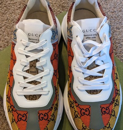 Gucci multicolor rhyton sneakers