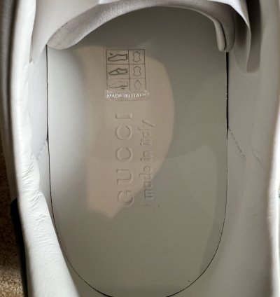 GUCCI NEW ACE BLADE LOGO SNEAKER
