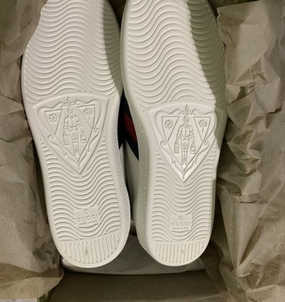 Gucci New Ace Clean Web Stripe Sneaker