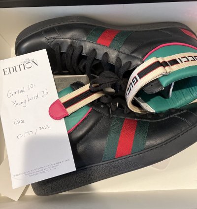 Gucci New Ace High-top Trainers