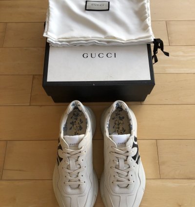 Gucci New York Yankees Rhyton Sneakers