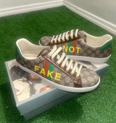 Gucci Not Fake Sneakers